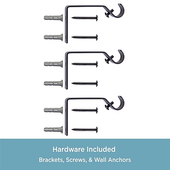 Kenney Harris 1/2 IN Adjustable Curtain Rod