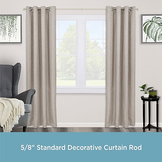 Kenney Rachel 5/8 IN Adjustable Curtain Rod