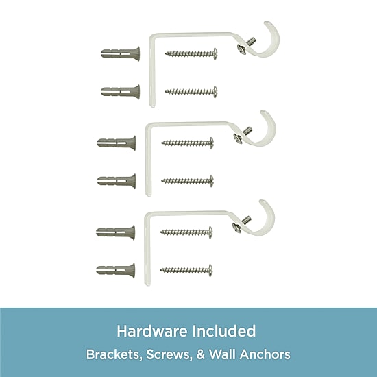 Kenney Rachel 5/8 IN Adjustable Curtain Rod