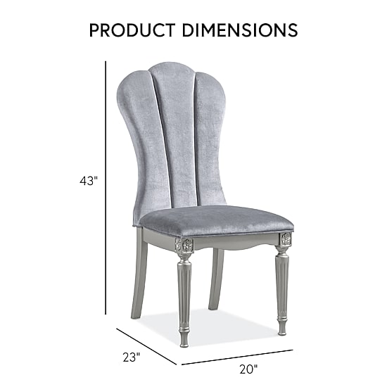 Furniture of America™ Melodi Parc 2-pc. Upholstered Dining Chair