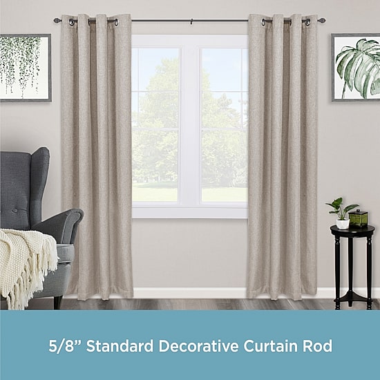 Kenney Beckett 5/8 IN Adjustable Curtain Rod
