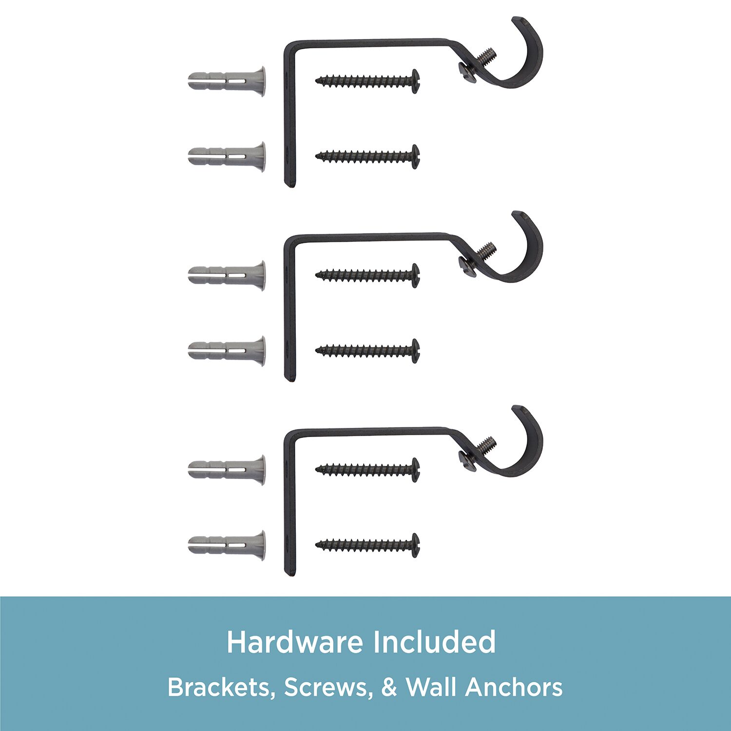 Kenney Beckett 5/8 Adjustable Curtain Rod