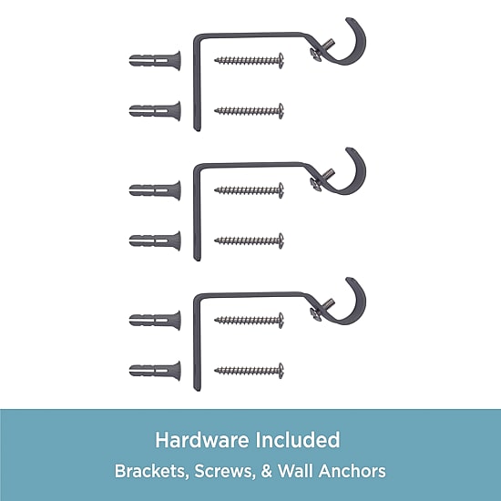 Kenney Beckett 5/8 IN Adjustable Curtain Rod
