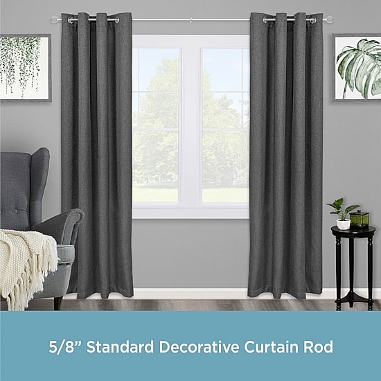 Kenney Jax 5/8 IN Adjustable Curtain Rod