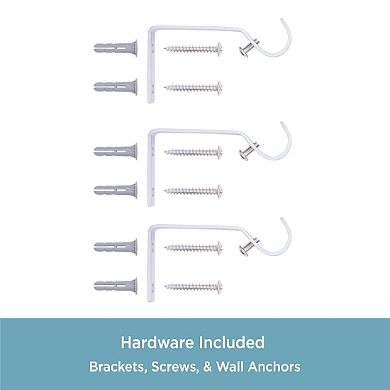 Kenney Jax 5/8 IN Adjustable Curtain Rod