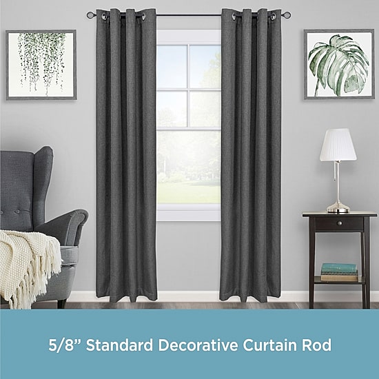 Kenney Jax 5/8 IN Adjustable Curtain Rod