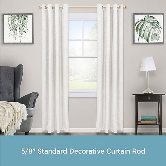 Kenney Augusta 5/8 IN Adjustable Curtain Rod