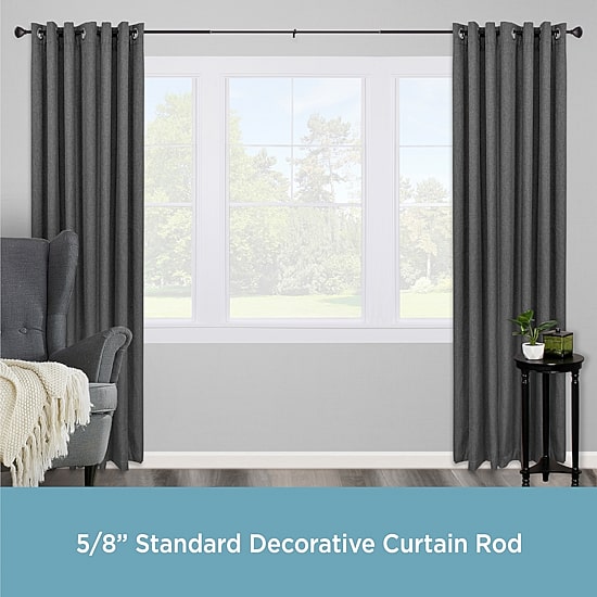 Kenney August 5/8 IN Adjustable Curtain Rod