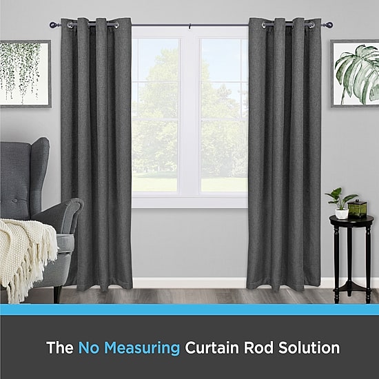 Kenney Carlin 5/8 IN Adjustable Curtain Rod