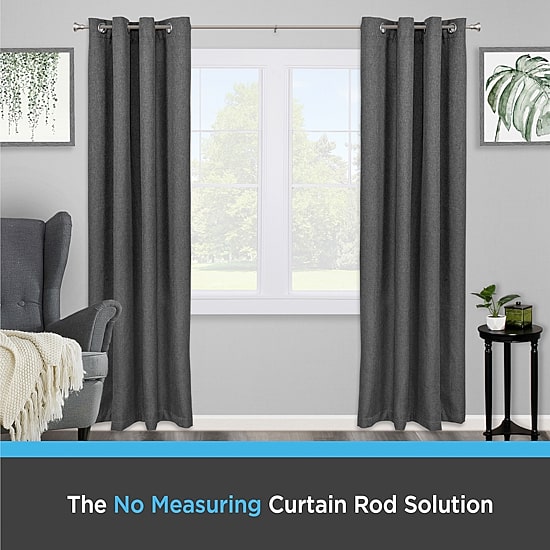 Kenney Vance 5/8 IN Adjustable Curtain Rod
