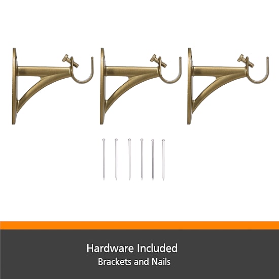 Kenney Nadia 5/8 IN Adjustable Curtain Rod