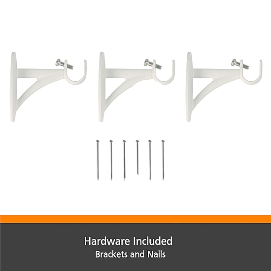 Kenney Belle 5/8 IN Adjustable Curtain Rod