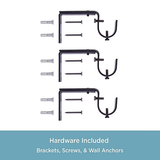 Kenney Mary 1 IN Adjustable Curtain Rod