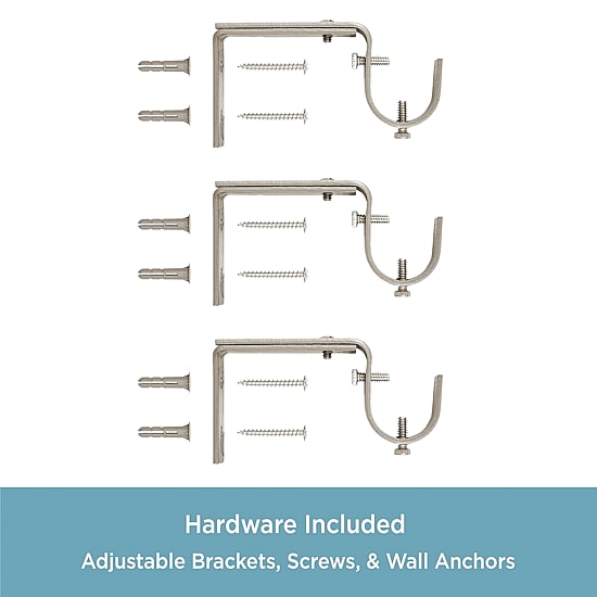 Kenney Nadia 1 IN Adjustable Curtain Rod