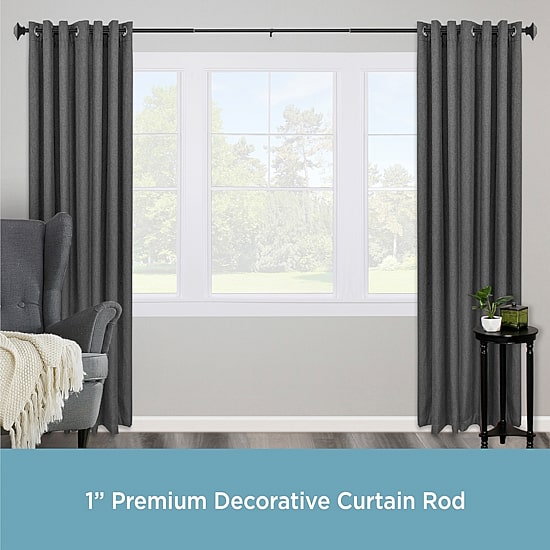 Kenney Mission 1 IN Adjustable Curtain Rod