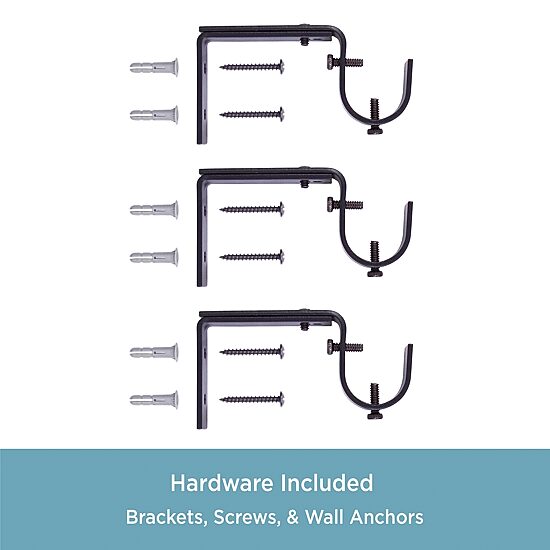 Kenney Mission 1 IN Adjustable Curtain Rod