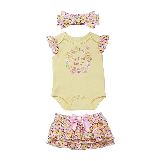 Baby Starters First Easter Baby Girls 3-pc. Skirt Set