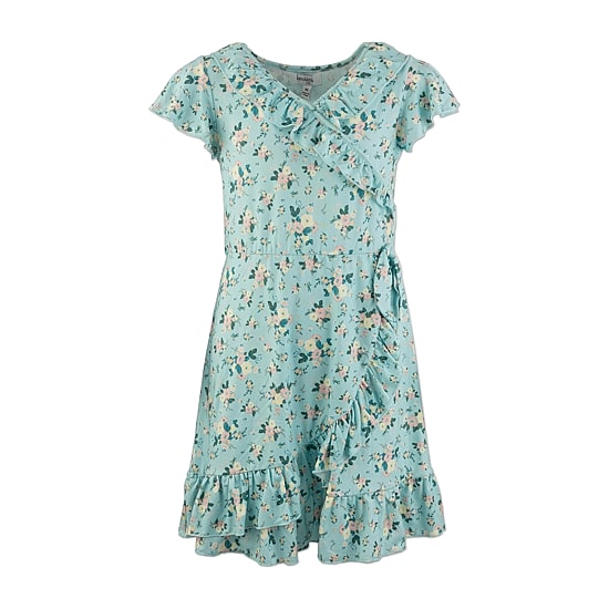 Speechless Big Kid Girls Flutter Short Sleeve A-Line Dress