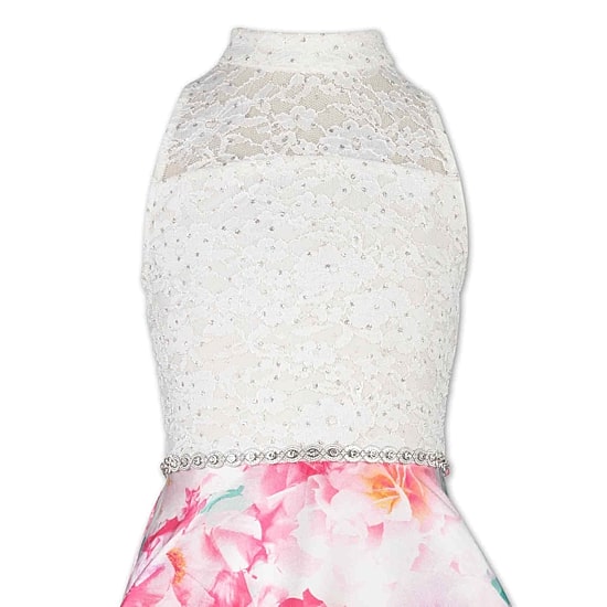 Speechless Big Kid Girls Plus Sleeveless Fit + Flare Dress