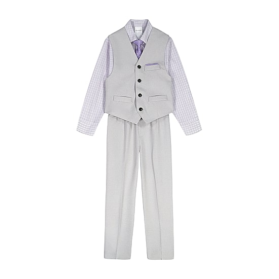 Van Heusen Little & Big Kid Boys 4-pc. Suit Set