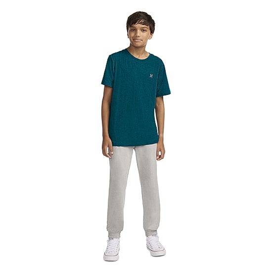 Hurley Dri-Fit Big Kid Boys Crew Neck Short Sleeve Regular Fit Graphic T-Shirt