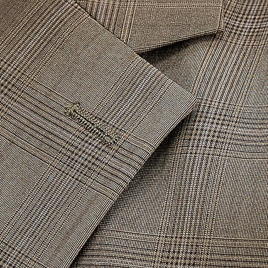 Haggar JMH Mens Classic Fit Plaid Suit Jacket
