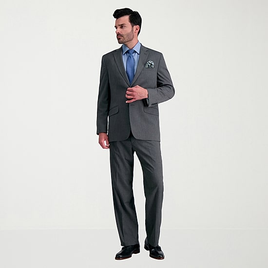 Haggar JMH Diamond Mens Stretch Fabric Classic Fit Suit Jacket