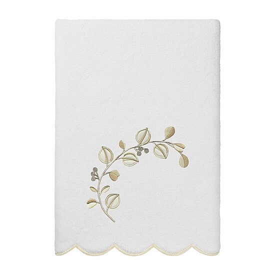 Linum Home Textiles Wild Branch Scallop 3-pc. Quick Dry Bath Towel Set