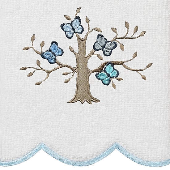 Linum Home Textiles Teresa Scallop 6-pc. Quick Dry Bath Towel Set