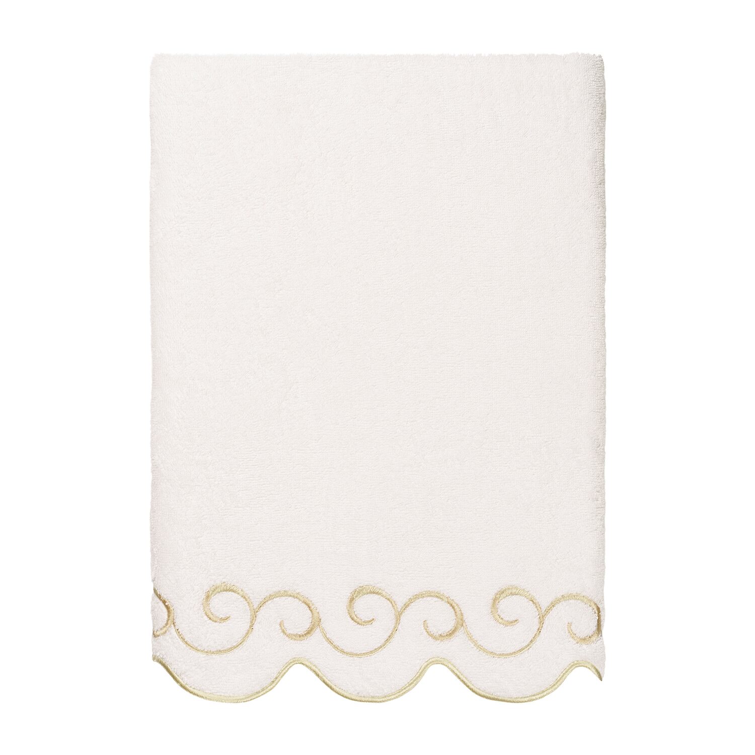 Linum Home Textiles Simplicity Scallop 6-pc. Quick Dry Bath Towel Set