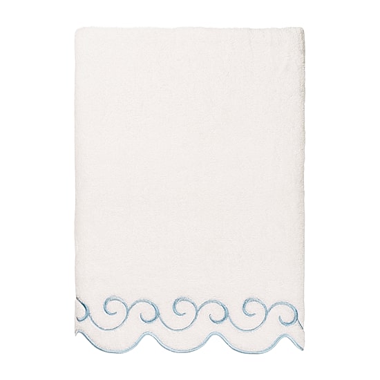 Linum Home Textiles Simplicity Scallop 6-pc. Quick Dry Bath Towel Set