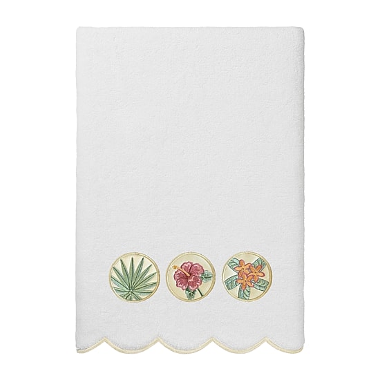 Linum Home Textiles Maui Scallop 6-pc. Quick Dry Bath Towel Set