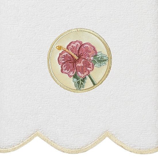 Linum Home Textiles Maui Scallop 6-pc. Quick Dry Bath Towel Set