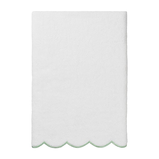 Linum Home Textiles Adornia Scallop Quick Dry Bath Towel Set