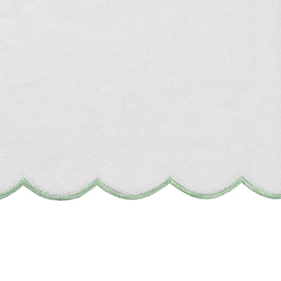 Linum Home Textiles Adornia Scallop Quick Dry Bath Towel Set