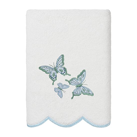 Linum Home Textiles Britney Scallop 3-pc. Quick Dry Bath Towel Set