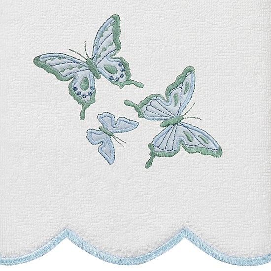 Linum Home Textiles Britney Scallop 3-pc. Quick Dry Bath Towel Set