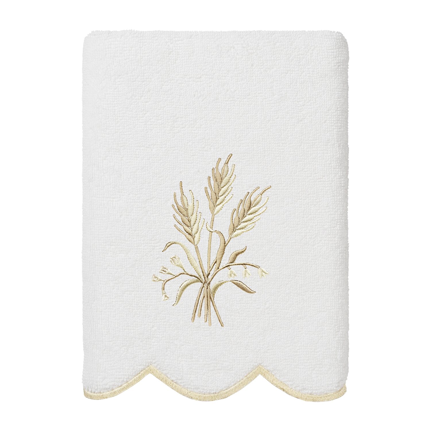 Linum Home Textiles Whitney Scallop -pc. Quick Dry Bath Towel Set