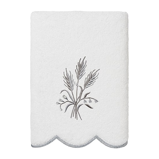 Linum Home Textiles Whitney Scallop 6-pc. Quick Dry Bath Towel Set