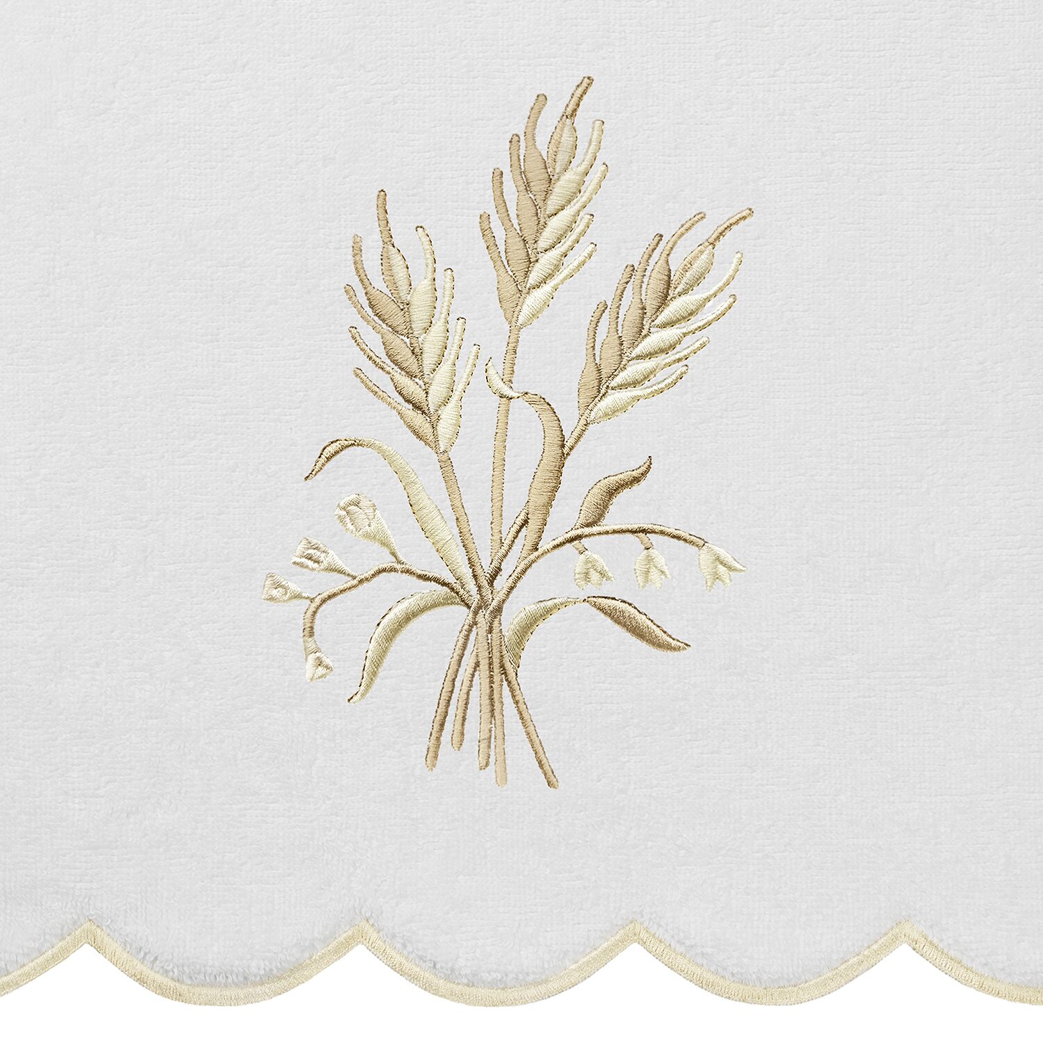 Linum Home Textiles Whitney Scallop -pc. Quick Dry Bath Towel Set