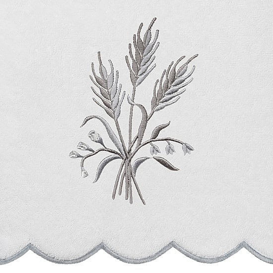 Linum Home Textiles Whitney Scallop 6-pc. Quick Dry Bath Towel Set