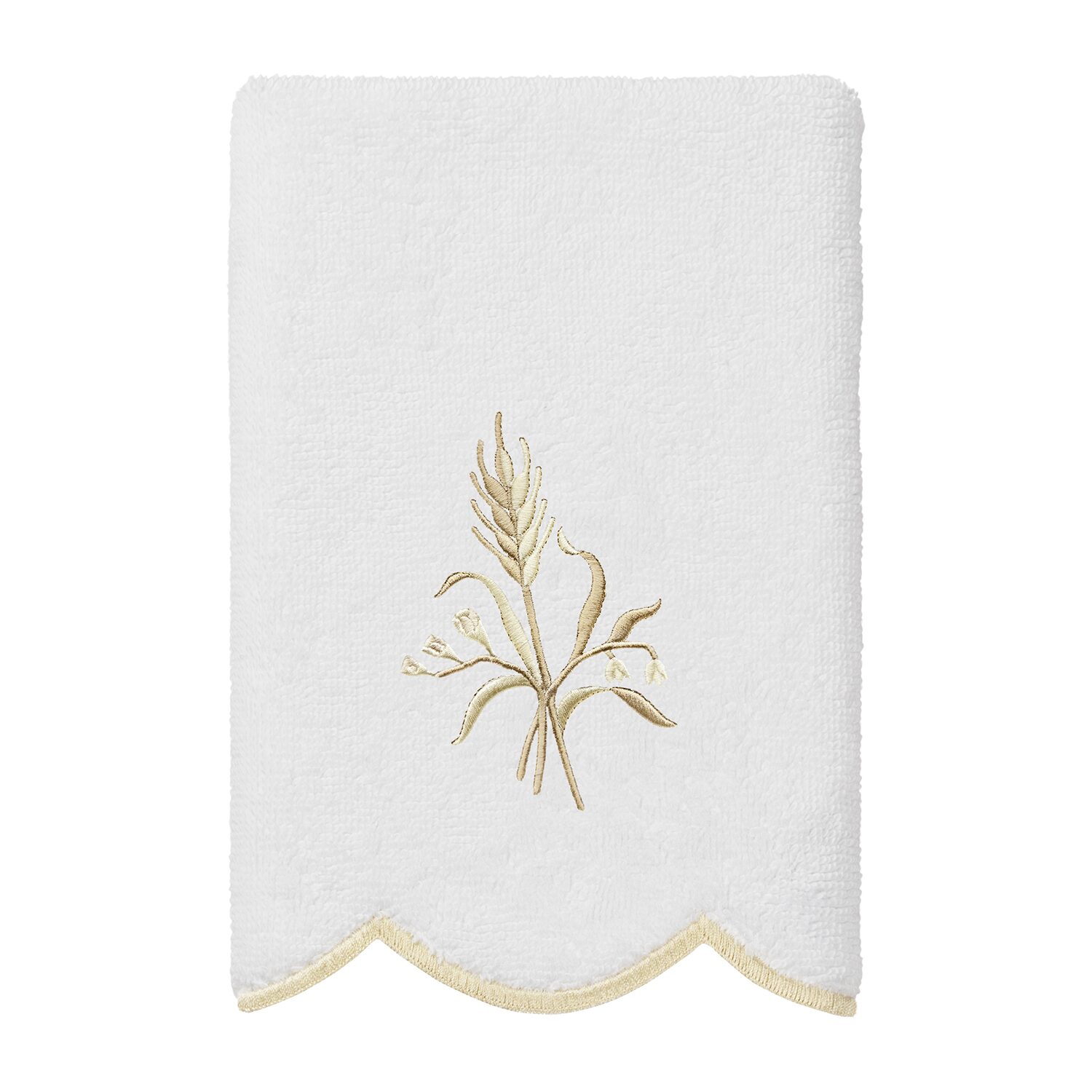 Linum Home Textiles Whitney Scallop -pc. Quick Dry Bath Towel Set
