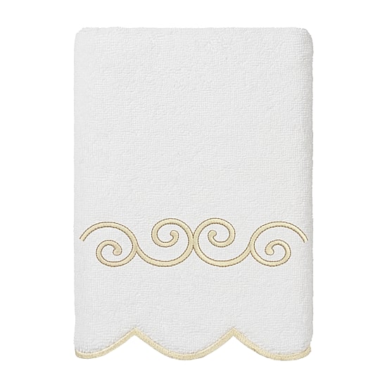 Linum Home Textiles Symmetra Scallop 6-pc. Quick Dry Bath Towel Set