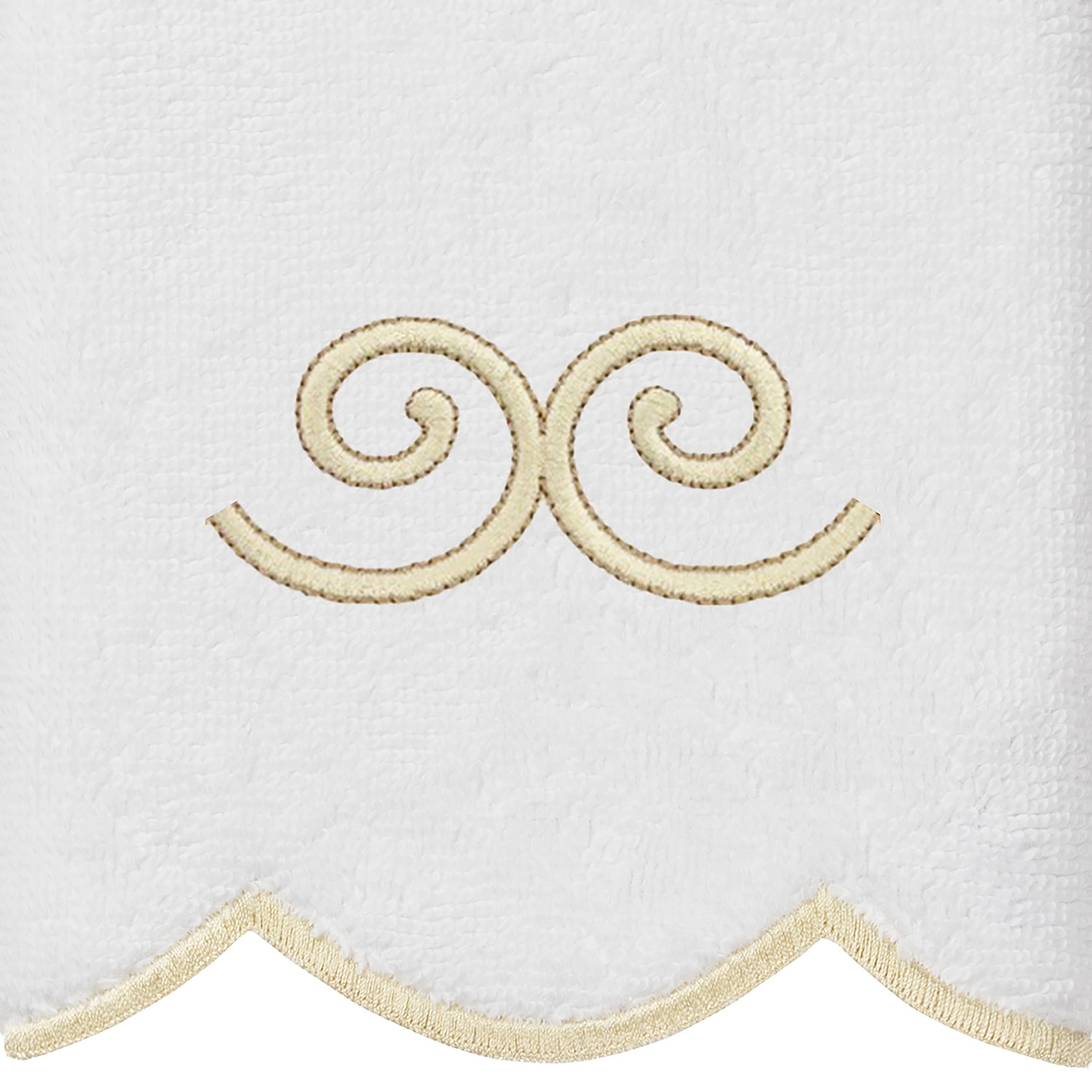 Linum Home Textiles Symmetra Scallop 6-pc. Quick Dry Bath Towel Set