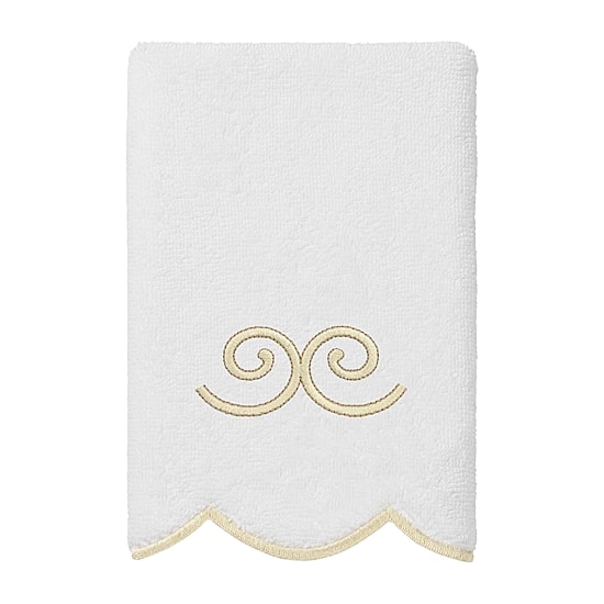 Linum Home Textiles Symmetra Scallop 6-pc. Quick Dry Bath Towel Set