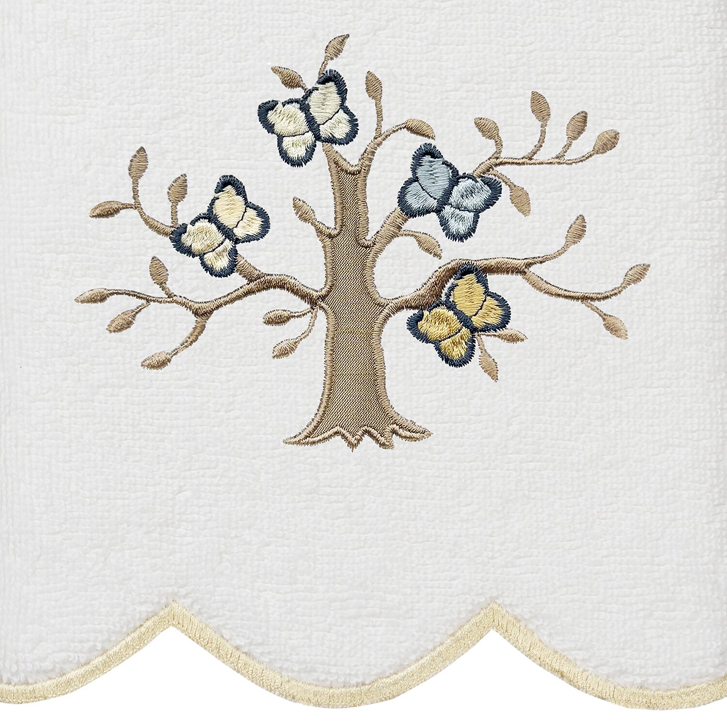 Linum Home Textiles Teresa Scallop 3-pc. Quick Dry Bath Towel Set