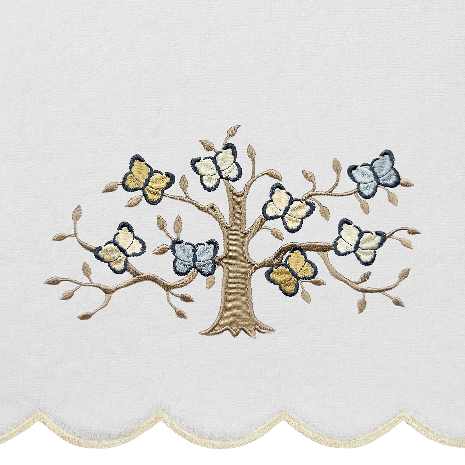 Linum Home Textiles Teresa Scallop 3-pc. Quick Dry Bath Towel Set