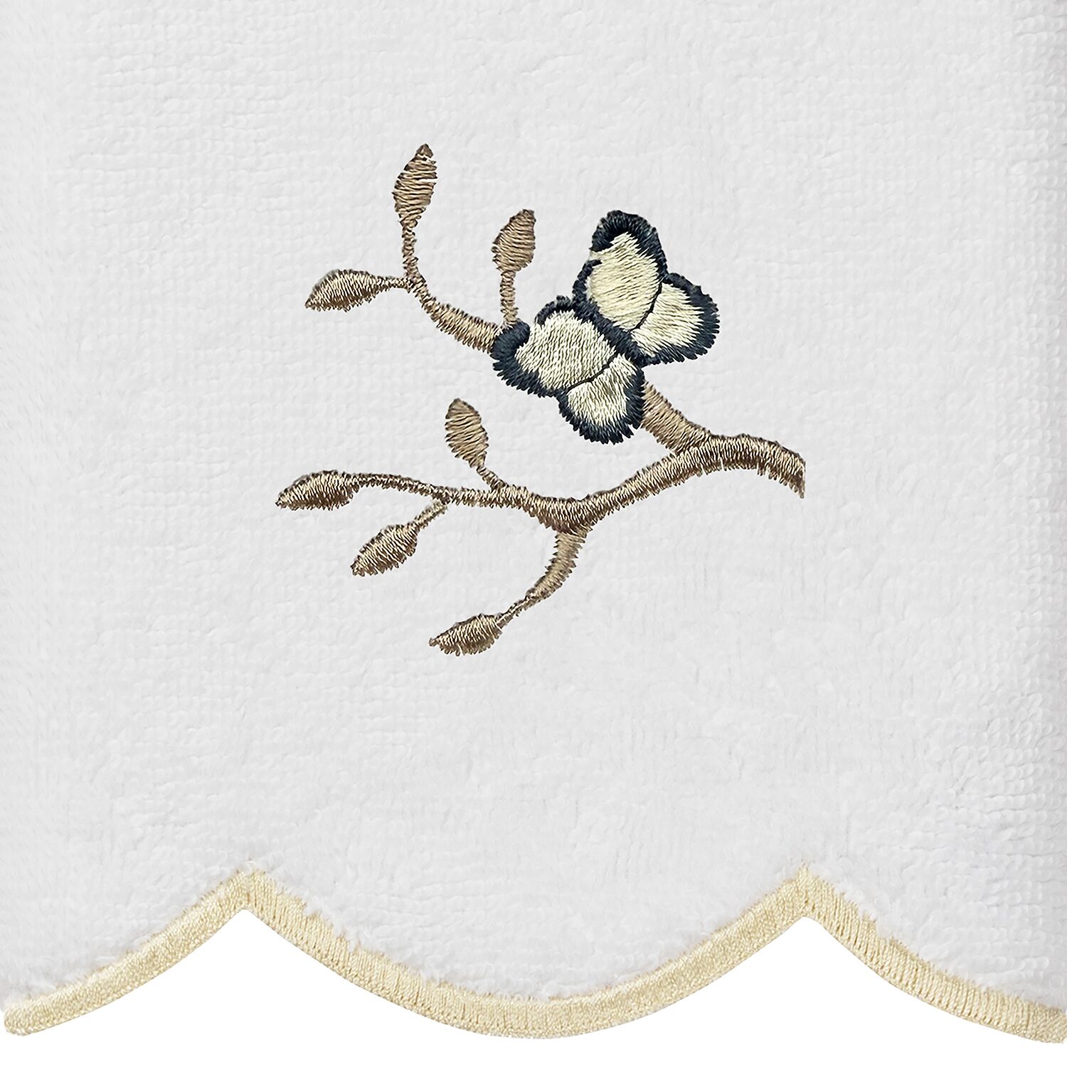Linum Home Textiles Teresa Scallop 3-pc. Quick Dry Bath Towel Set