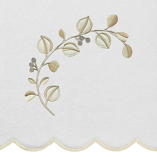 Linum Home Textiles Wild Branch Scallop 6-pc. Quick Dry Bath Towel Set