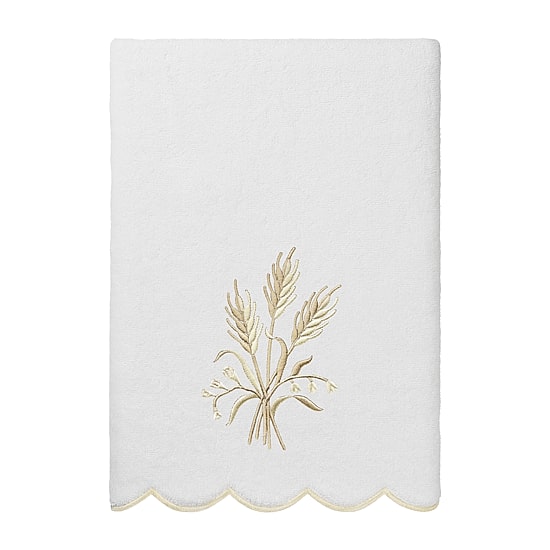 Linum Home Textiles Whitney Scallop 3-pc. Quick Dry Bath Towel Set